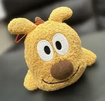 강아지 얼굴 봉제 인형 본체