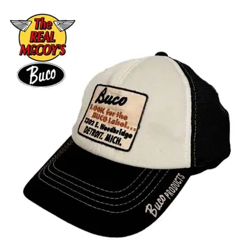 Buco 리얼 맥코이 부코 메쉬 캡 모자