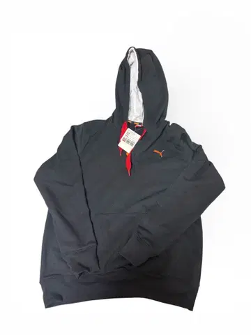 택 포함 새상품 PUMA 푸마 후드 맨투맨 블랙 O 사이즈