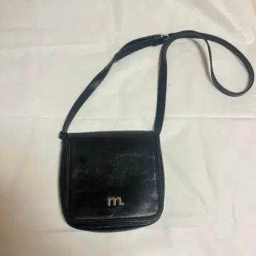 M.P Studios PU 가죽 미니 숄더백