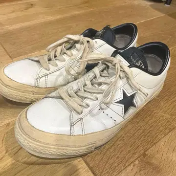 컨버스 원스타 일본제 레더 스니커즈