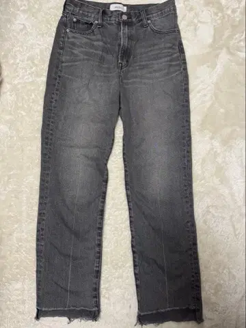 Mila Owen 밑단 단차 스트레이트 팬츠