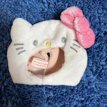 헬로키티 머리띠 화이트 핑크