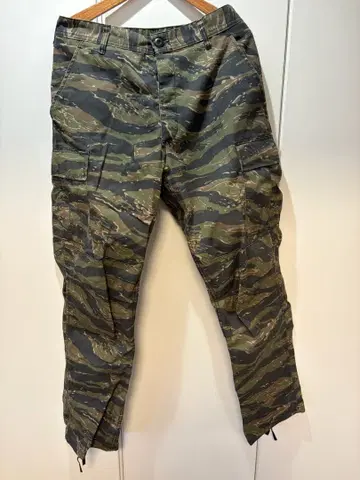 카모 패턴 레귤러 카고 팬츠