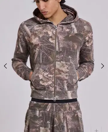 jaded london 후드티 우드랜드 카모