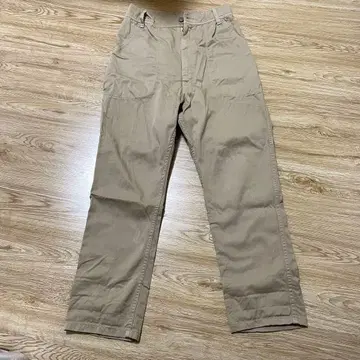 mercibeaucoup 베이지 크롭 팬츠 와이드