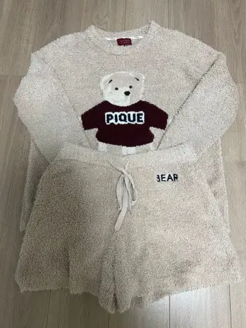 젤라피케 파자마 크리스마스 한정판 베어 셋업 프리 사이즈