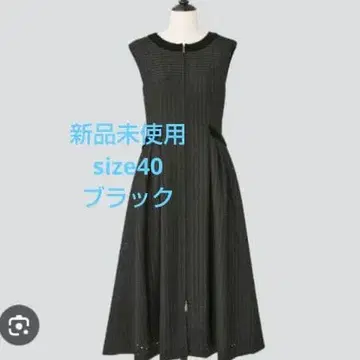 미사용 새상품 size 40 블랙 원피스