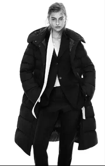 UNIQLO+ 울트라 라이트 다운 후디드 코트 XXL