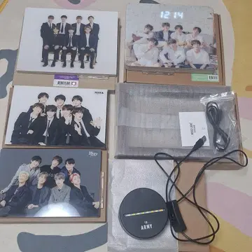 BTS 방탄 사진 프레임 무드 라이트 가족 사진