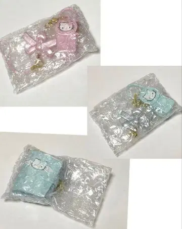 Hello Kitty 시크릿 스트랩 마스코트 참 3종 세트