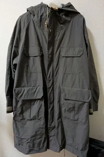 SHIPS 후드 부착 롱 기장 마운틴 파카