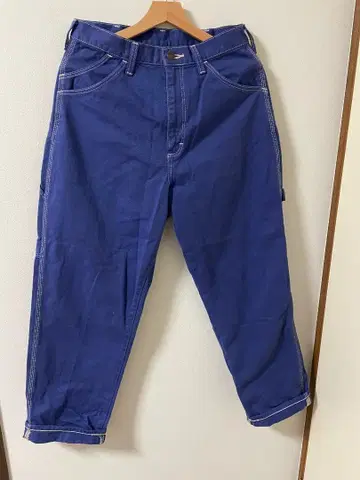 Wrangler 네이비 스트레이트 데님 S