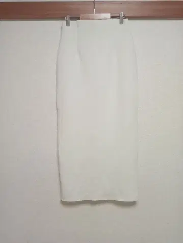 LOUNGEDRESS 분또 ZIP 타이트 스커트 / 아이보리 / S