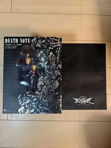 DEATH NOTE 피규어 원화 세트 Light, L, Misa 데스노