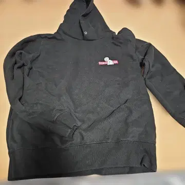 조장과 요시다 CROSS & STITCH 블랙 후드티 X-LARGE