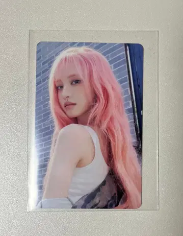 IVE Be Alright 부적 포토 카드 증정회 트레이딩 카드 리즈