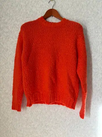 안스클리어 알파카 니트 오렌지
