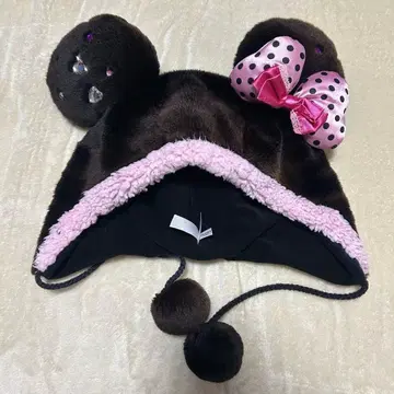 디즈니 팬캡 미니 핑크 블랙 블랙