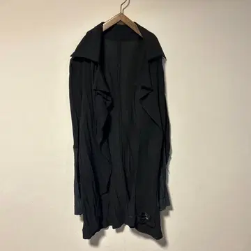 Alice In Modern Time 블랙 롱 셔츠