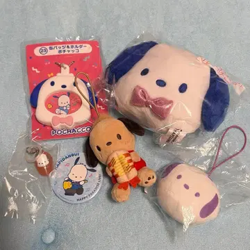 포차코 캐릭터 굿즈 6개 세트