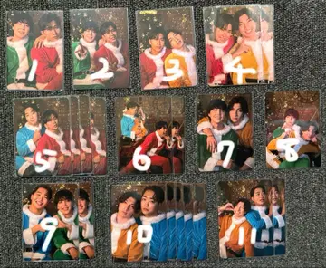 니시코리 크리스마스 랜덤 트레이딩 카드