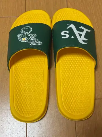 MLB 오클랜드 애슬레틱스 로고 샌들 M 사이즈