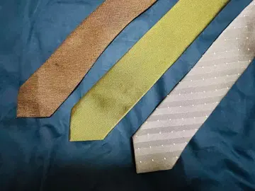 [ 정장 셀렉트 ] 넥타이 3개 세트 ( 브라운 그린 라이트 그레이 )