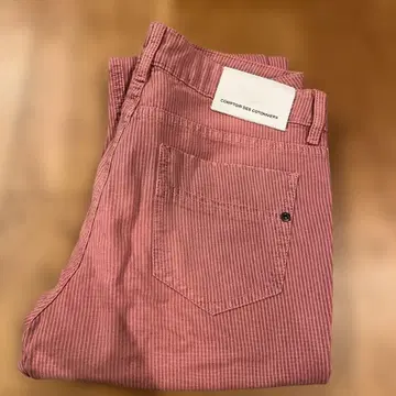 COMPTOIR DES COTONNIERS 스트라이프 팬츠 핑크