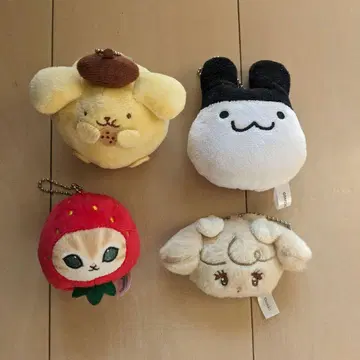 가챠가챠 마스코트 키링 세트