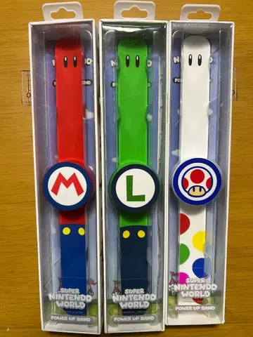 슈퍼 닌텐도 월드 파워업 밴드 3개 세트