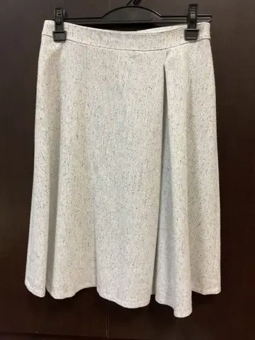 인디비 네프 트위드 스커트 9호 라이트 그레이