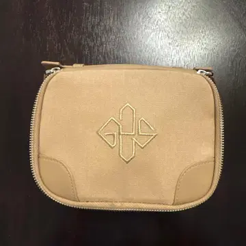 ANA 퍼스트 클래스 ETTINGER SENSAI 베이지 트래블 파우치