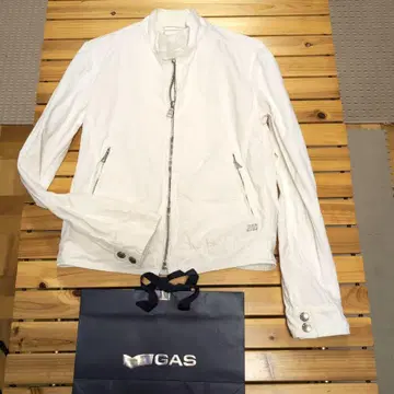 GAS 화이트 자켓
