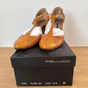 PELLICO FLORA 80 브라운 37
