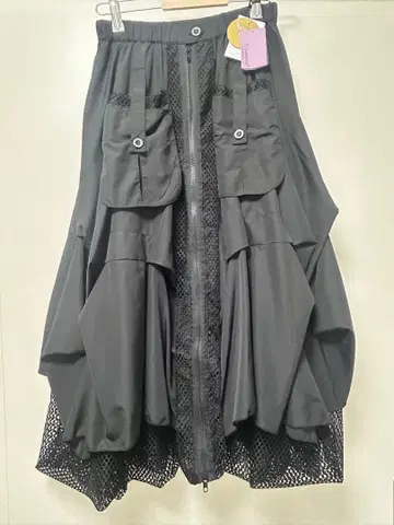 여성용 롱 카고 스커트