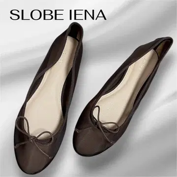 새상품 SLOBE IENA 슬로브 이에나 시어 발레 슈즈 시스루