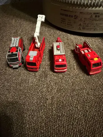 토미카 소방차 구조차 4대 세트 낱개 판매 가능