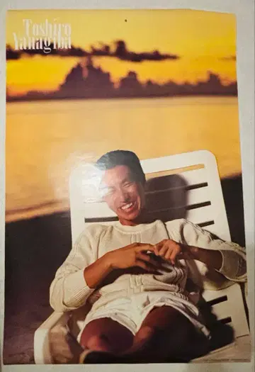 일세풍미 세피아 야나기바 토시로 포스터 A1 사이즈