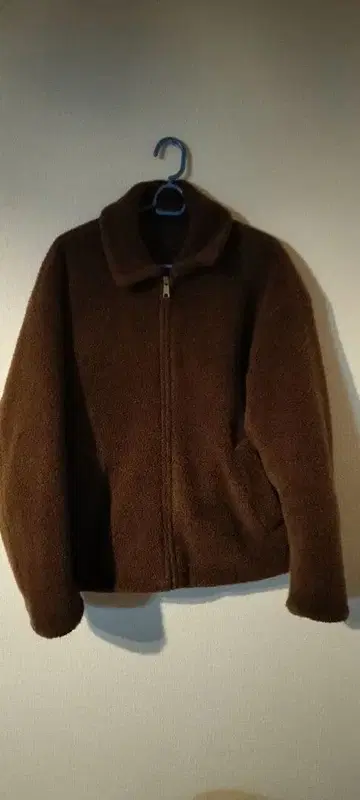 Thinsulate Steven Alan 브라운 점퍼 플리스