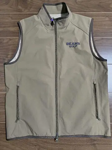 빔즈 골프 지퍼 베스트 새상품