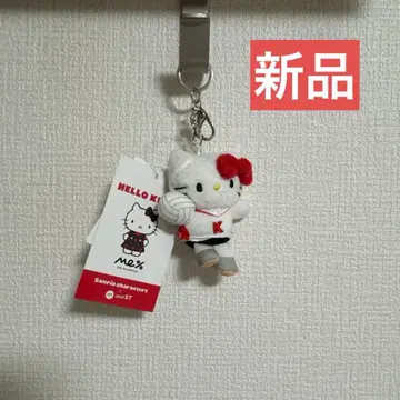 로리즈팜 산리오 헬로키티 Me% 토이 키링 배구