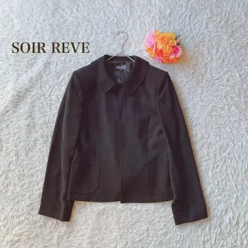 SOIR REVE [ M ] 블랙 테일러드 자켓 포멀