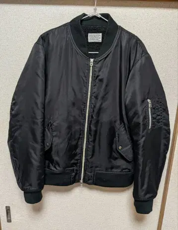 나노 유니버스 MA1 블랙 L 사이즈 보아 안감