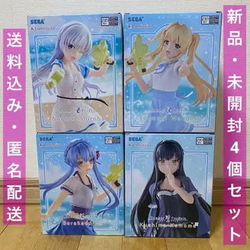 [ 미개봉 ] Summer Pockets 피규어 4체 세트 묶음 판매