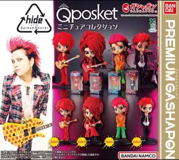 [ 4종 컴플리트 ] Q posket -hide- 미니어처 컬렉션