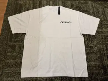 CRONOS 화이트 T셔츠 EST.2017