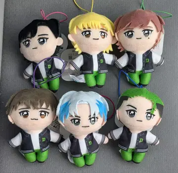 DXTEEN 마스코트 봉제 인형 GiGO 한정판 전 6종 세트