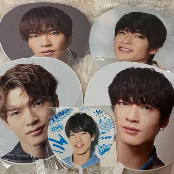 SnowMan 후카사와 타츠야 부채 5개 세트