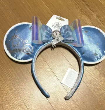 [해외 디즈니 한정] 신데렐라 머리띠 새상품급